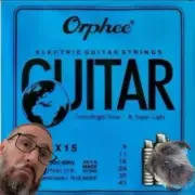 Set of #9 's Electric Guitar Strings Value Quantity Discounts Handsome Seller!