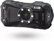 RICOH Waterproof Shockproof Digital Camera WG-80 BLACK w/ Tracking NEW