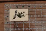 PSX Wood Rubber Brushed Sprig Trig Pine Branch F-2384 O