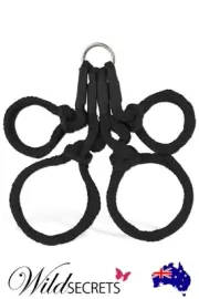 NEW Pipedream Japanese Silk Rope Hogtie, Fifty Shades Of Grey Inspired, Bondage