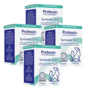 Synbiotic D-C Probiotic & Prebiotic Capsules For Dogs & Cats (50 capsules) 4 pack | Pet Supplement