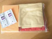 Autoglym car interior and exterior sponge, cloths, drying towel and wipes
