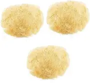 Gatuida 3sets Flexible Jute Silk Wedding Decor Box Filler Versatile Wrapping Material Elegant Event Supplies *3