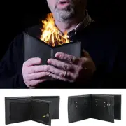 Magic Trick Fire Flaming Wallet Street Show feature People performing magic