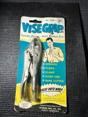 Vise Grip Petersen Dewitt Jr Pocket Size Locking Plier 5WR-1 Rare BOX USA NOS
