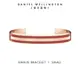 Daniel Wellington 手環 Emalie Bracelet 限量經典雙色手環-櫻桃紅(DW00400013 DW00400014)/ S