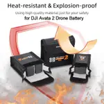 適用於 DJI AVATA 2 LIPO 電池收納袋電池安全阻燃防爆保護 AVATA2 配件