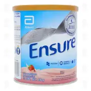 Ensure en Polvo Sabor a Fresa, 400 gr.