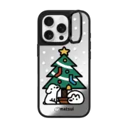 iPhone 16 Pro Mirror Ring Stand Case MagSafe Compatible Christmas