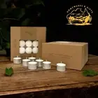 Tea light Candles 9 Hour Unscented Bulk TeaLight Wedding Candle Non Toxic Candle