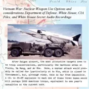 Vietnam War Nuclear Weapon Option DoD, White House and CIA Files USB Drive