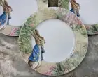 Peter Rabbit 8 Inch Plates. Set Of 3. The World Of Beatrix Potter. New.