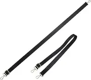 Abaodam 2Pcs Adjustable Elastic Horse Blanket Leg Straps Durable Belly Replacement Straps with Double Snap Hooks for Versatile Use Horse Farms and Competitions
