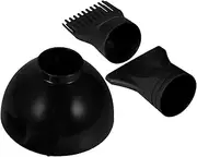 HEALEEP 1set Hair Dryer Diffuser Set Hooded Dryer Attachment Travel-friendly Styling Comb for Even Heat Distribution and Quick Drying
