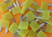 10 Pcs - BULK PACK "MINI" Blade Fuse 20A - Auto RV Car Boat ATV Construction