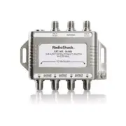 Radio Shack 1600985 - 3-in / 4-out satellite/antenna multi-switch