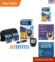 Contour Next Gen Blood Glucose Monitoring Kit – Bluetooth Meter & 20 Strips