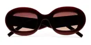 Kaleos Carlson C3 Men's Sunglasses Burgundy Size 48