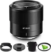 TTArtisan 23mm F1.8 X-Mount APS-C STM Auto Focus Lens for Fujifilm Fuji X-Mount Cameras X-A5 X-A7 X-M5 X-H2S X-T100 X-T20 X-T200 X-T3 X-T30 X-T30II X-T4 X-T5 X-T50 X-Pro1 X-Pro2 X-Pro3 X-E1 X-E2 X-E2S