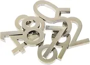 LIFKICH 10Pcs Door Number Stickers Self Adhesive Apartment Hotel Address Labels Durable Finish Easy Installation for Room Identification