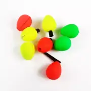 Visible Foam Fish Trout Float Slip Bobber Fish Cork Pack of 10 Easy to See