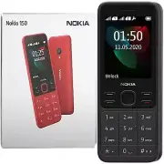 BNIB Nokia 150 (2020) Dual SIM 4 MB ROM Black Factory Unlocked Mobile 2G OEM