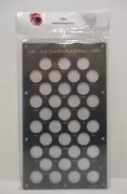 Capital Coin Holder #BVD50 Franklin Half Dollars Halves 1948-1963 Display Black