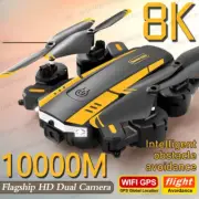 Drone 8K Profesional 4K HD GPS Camera Obstacle Avoidance Foldable Quadcopter 1KM