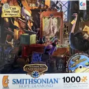 Older Ceaco jigsaw puzzle; Hope Diamond; Smithsonian series; 1000 pcs 3369-3