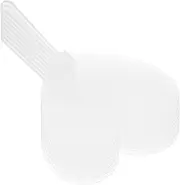 Kisangel 8Pcs Transparent Graffiti Fans Handheld Painting Fans for Creative Decoration for Summer Activities and Unique