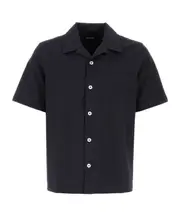 textured shirt XL Black