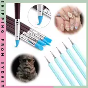 10X Silicone Polymer Clay Sculpting Tool Pen Rubber Tip Color Shaping Wipe Tool