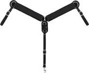 Weaver Leather Breast Collar with Airflex Technology Black/White