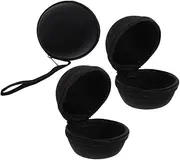 3pcs Storage Bag Gyro Ball Carrying Pouch Eva Storage Pouch Hard Shell Gyro Case Black Eva