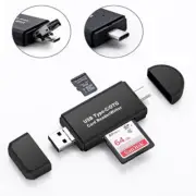 Type C & micro USB & USB 3 In 1 OTG Card Reader High-speed USB2.0 Universal OTG