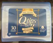 Q-TIPS SWABS TRAVEL PACK, 30 COUNT NEW