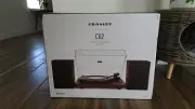 Turntable Crosley C62 Bluetooth Belt Drive with Speakers Brown Sealed #220