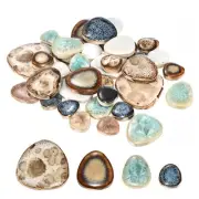 200g Ceramic Mosaic Tiles, Pebble Multicolor Ceramic Tiles