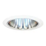 Juno Lighting RcssdDwnltTrim,6in,Wht/Slv,Open,Srs27 27 CWH Juno Lighting 27 CWH