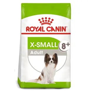 Royal Canin法國皇家 XSA+8超小型熟齡8+犬飼料 1.5kg 2包組