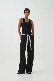 Logo Belted Pant 512