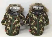 LOT X 2 Puffin Camouflage The Pahka Parka Insulated Koozie Can Bottle Cooler NEW
