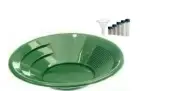 Sluice Monkey 10" Green Gold Pan Kit with Glass Vials
