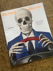New York Times Magazine January 14, 2024 Road Fatalities Andy Reid Hillsdale NEW