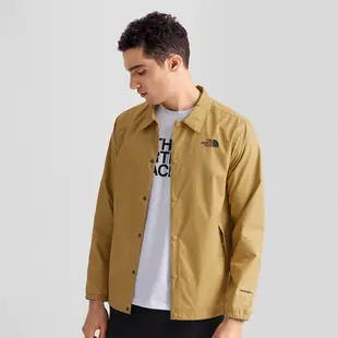 The North Face TNF COACH JACKET - AP男 風衣外套 卡其 NF0A5JWTZSF