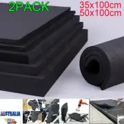 2Pack 5mm 10mm Black EVA High Density Closed Cell Foam Sheet Kids DIY 350x1000mm
