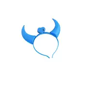 3PCS Halloween Party Glowing Light LED Flashing Head Bands Christmas Party Bar Cosplay Props Supplies Lighting Headband BLUE COLOR