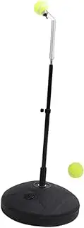 yuksok Tennis Trainer Rebound Ball Tennis Simulator Training Equipment Self Practice Rebounder for Park Yard Office Children Adults