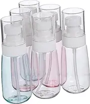 OSOLADY Set of 6 Portable Empty Lotion Bottles 60ml Travel Size Leakproof for Sunscreen