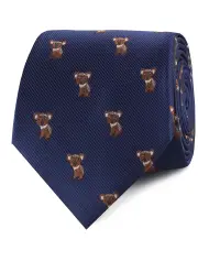 Koala Tie Navy Blue